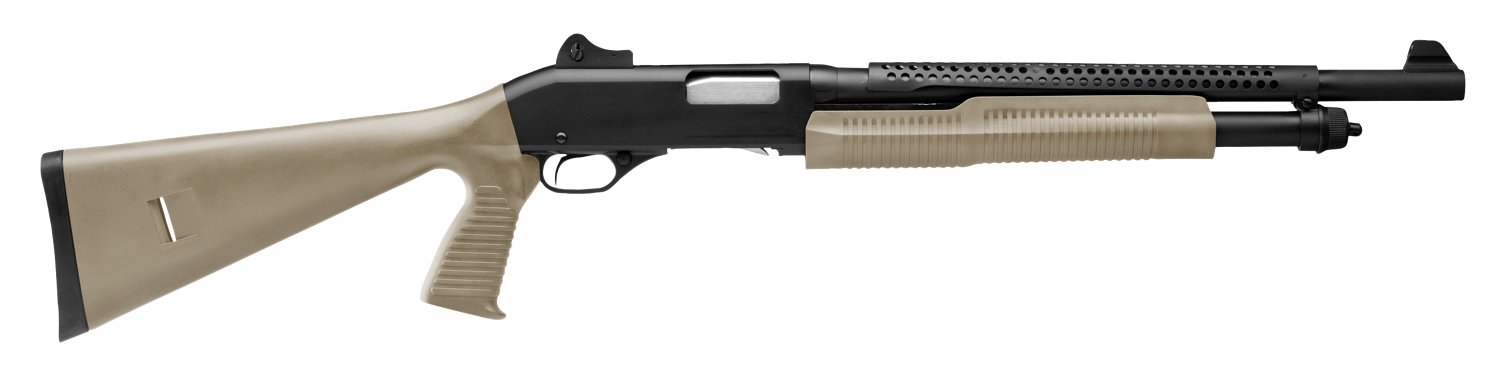 Savage Arms Stevens 320 Security 12 Gauge Pump Shotgun with Heat Shield                                                          - view number 1 selected