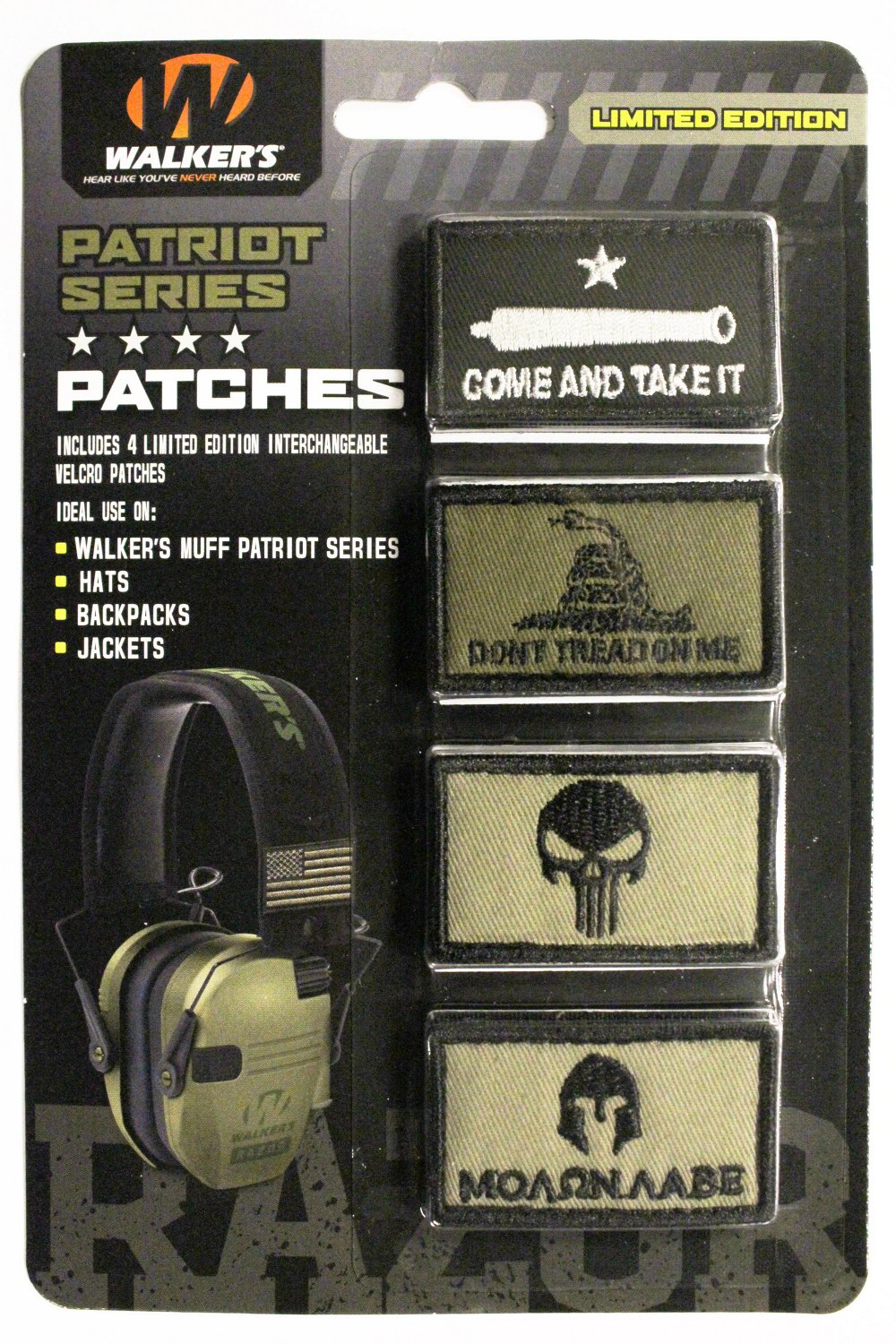 Walker's Patriot Razor Muff Patch Kit Academy