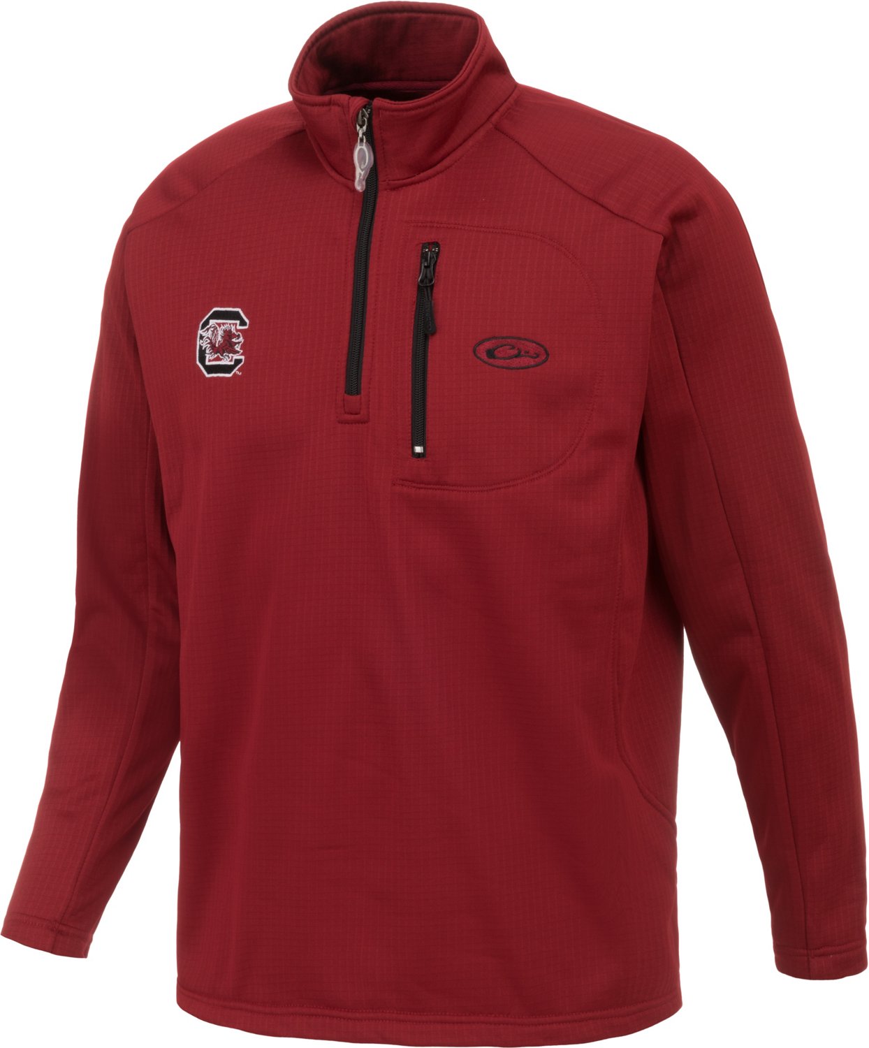 Drake Waterfowl Men's University of South Carolina BreathLite 1/4 Zip  Pullover