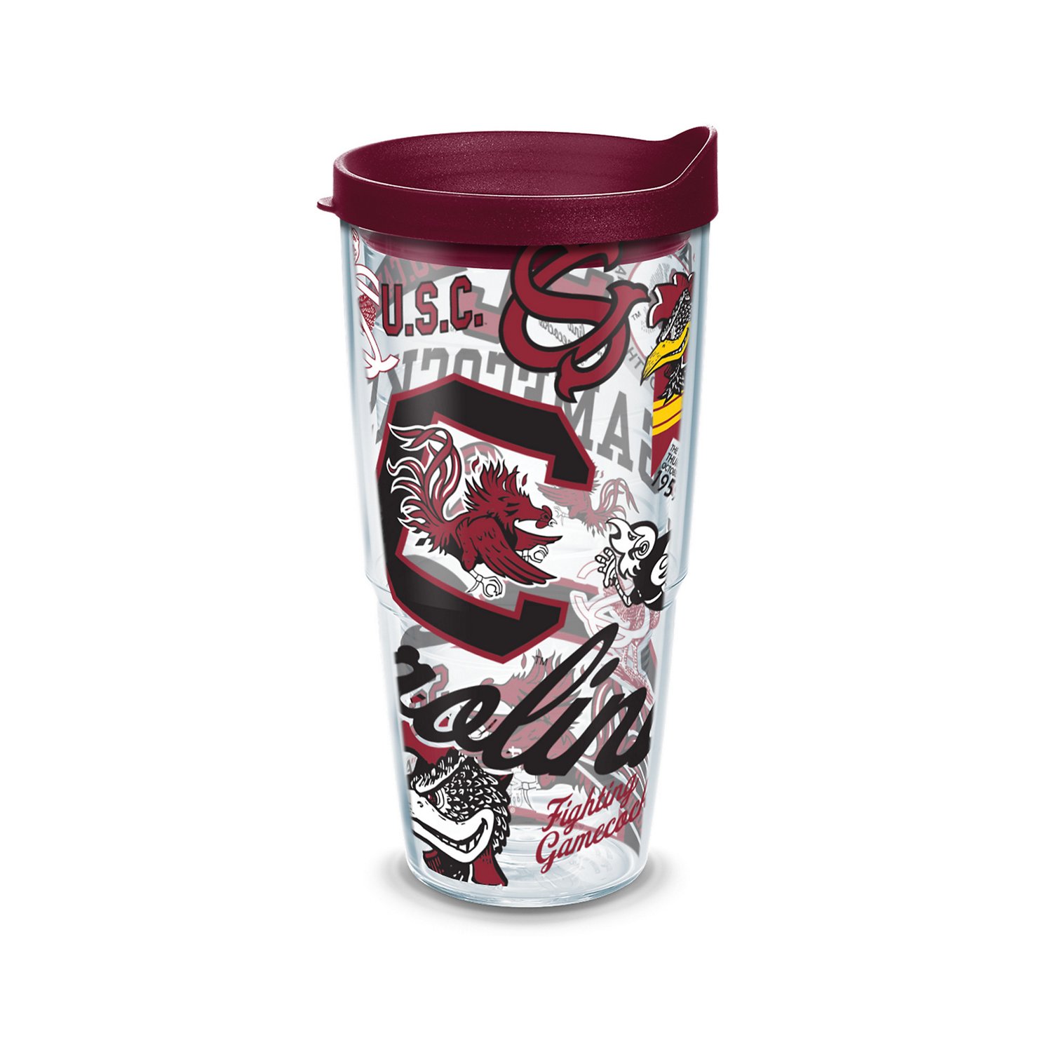 Tervis NCAA University of South Carolina Allover 24 oz. Tumbler | Academy