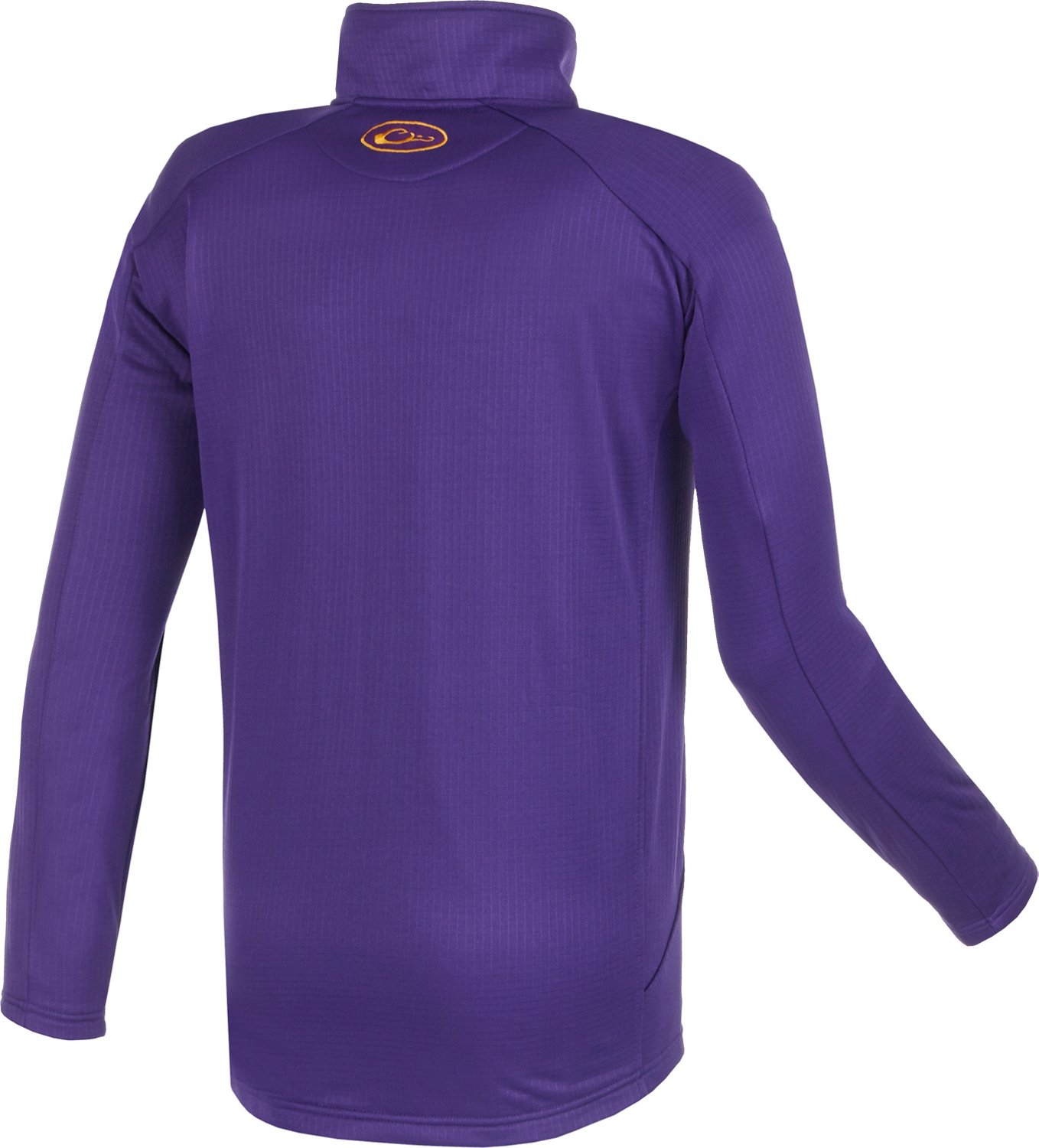 Drake Waterfowl Men s Louisiana State University BreathLite 1 4 Zip Pullover Academy