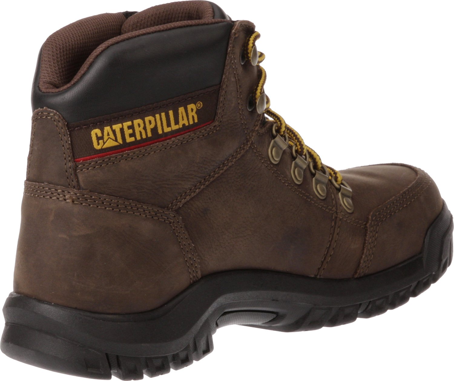Cat Footwear Men s Outline EH Steel Toe Lace Up Work Boots Academy