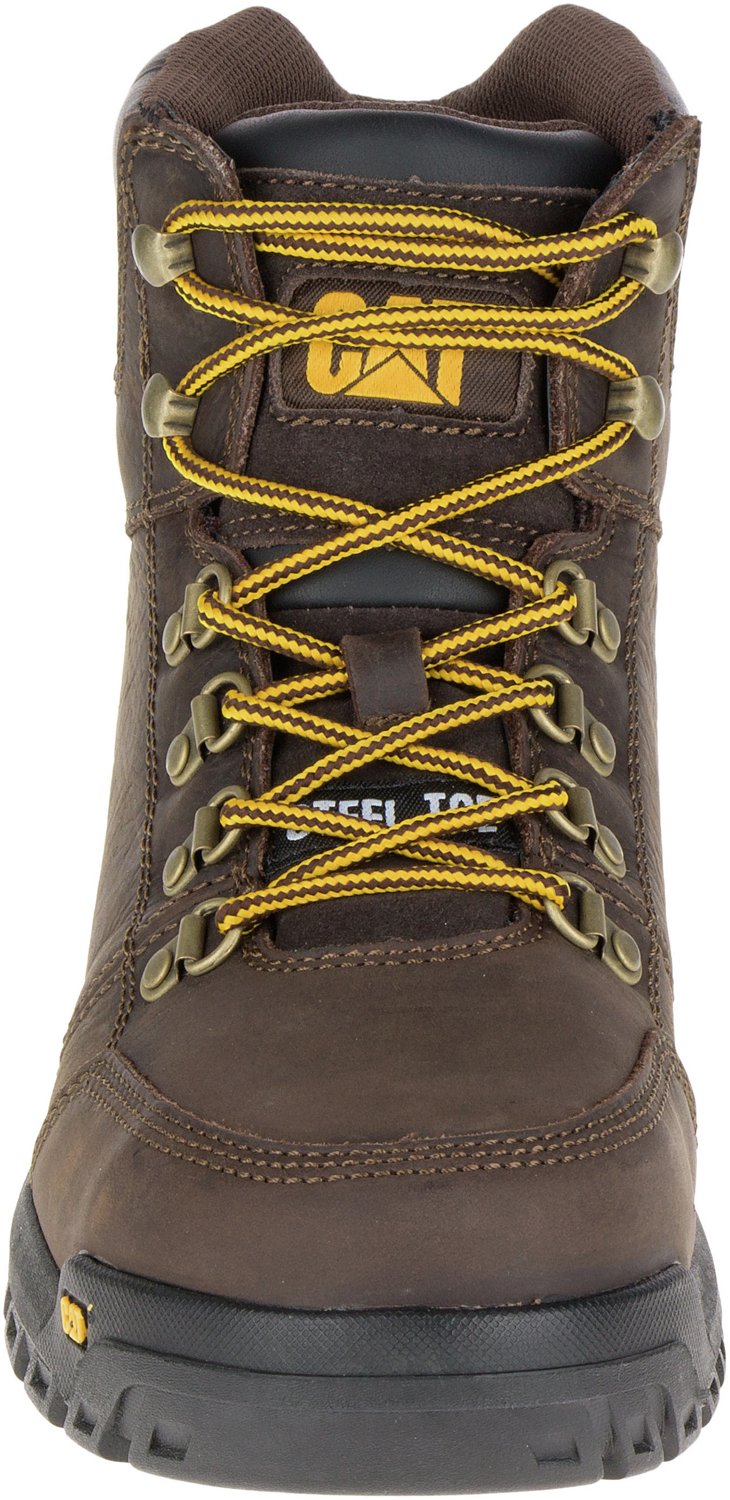 Cat Footwear Men's Outline EH Steel Toe Lace Up Work Boots | Academy