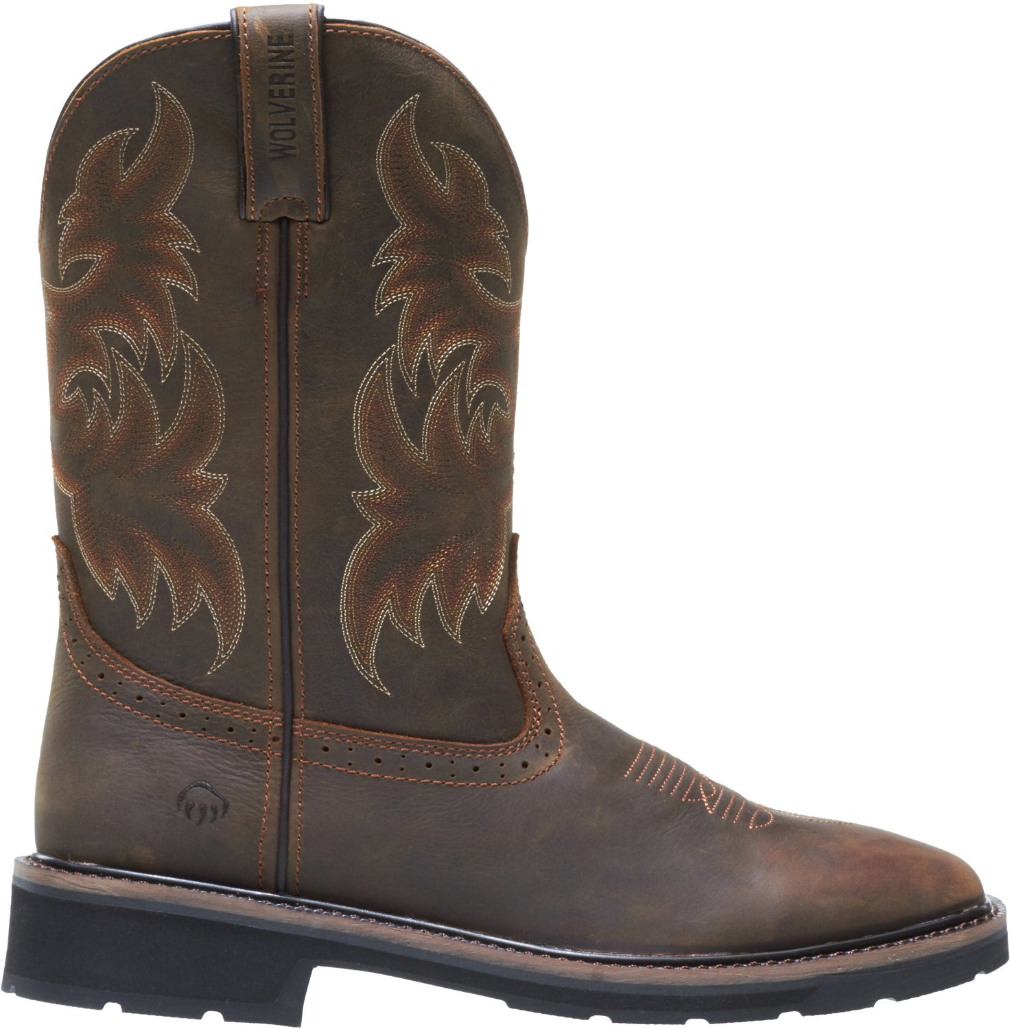 Wolverine men's rancher wellington work sale boots