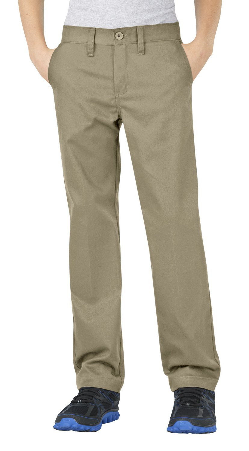 Boys Slim Fit Straight Leg Pants