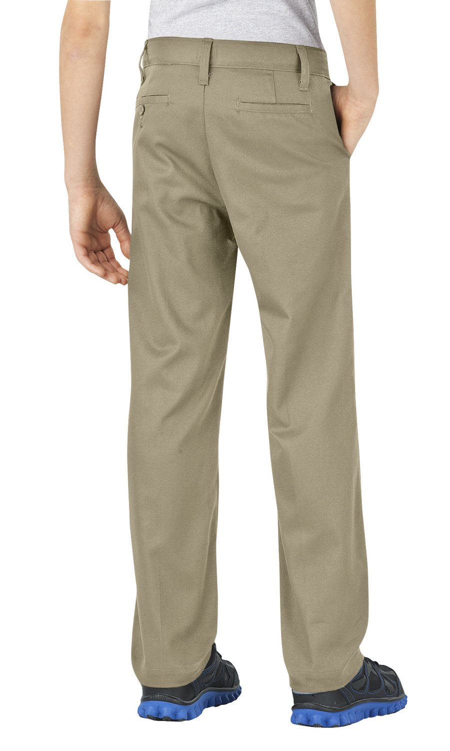 Dickies Boys' Slim Fit Straight Leg Uniform Pant                                                                                 - view number 2