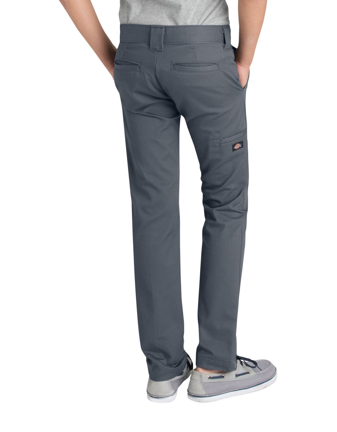 Dickies Boys' Flex Skinny Fit Straight Leg Uniform Pant                                                                          - view number 2