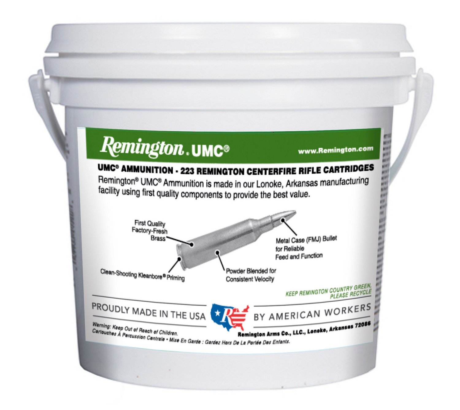 Remington UMC .223 55-Grain Rifle Ammunition                                                                                     - view number 3