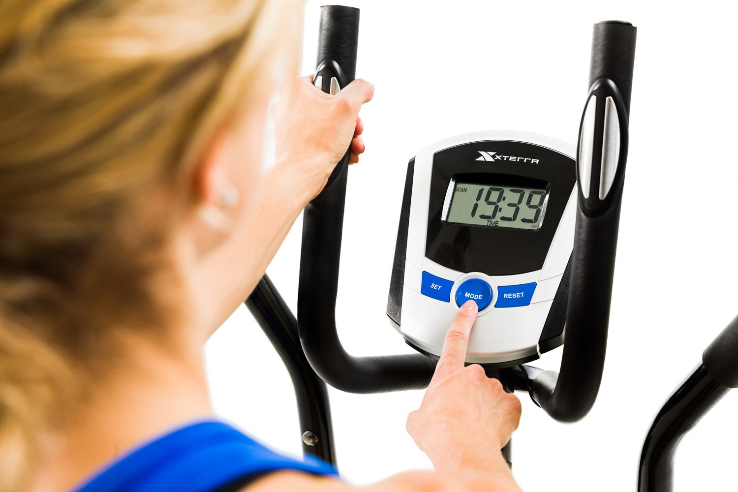 XTERRA EU 100 Hybrid Elliptical Upright Bike Academy