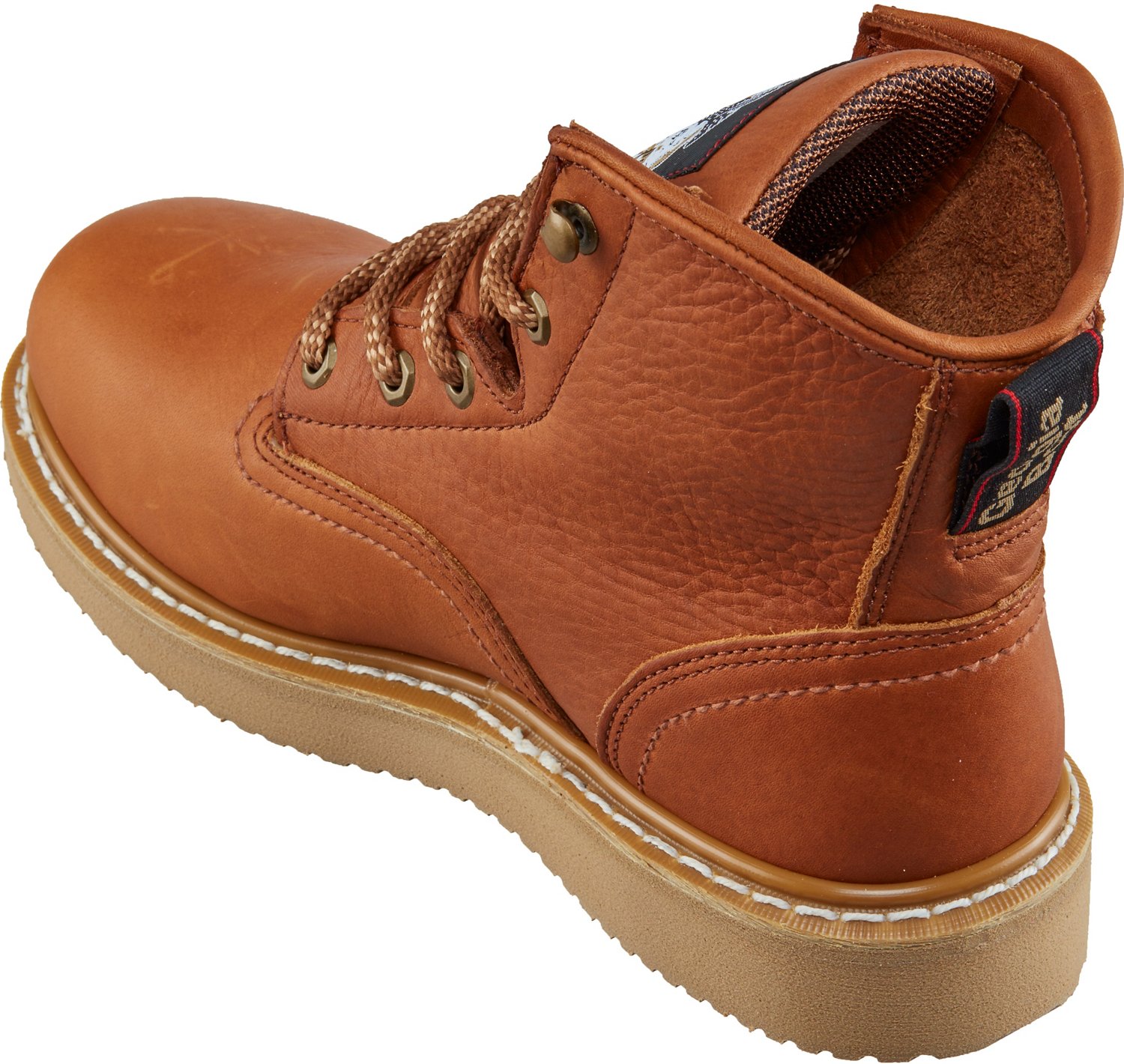 Georgia Men's Barracuda Gold EH Steel Toe Wedge Lace Up Work Boots - view number 3