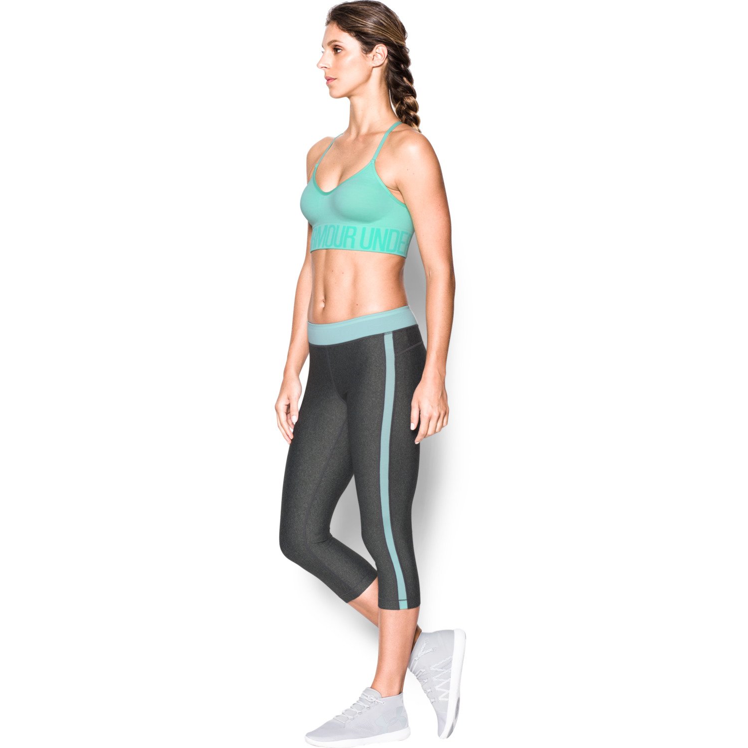 Under Armour Women's Armour Seamless Sports Bra with Cups                                                                        - view number 4