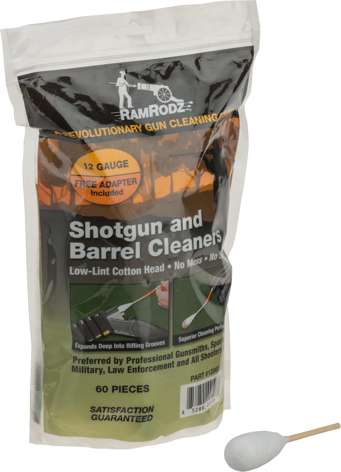 RamRodz 12 Gauge Barrel and Breech Cleaners 60-Pack                                                                              - view number 2