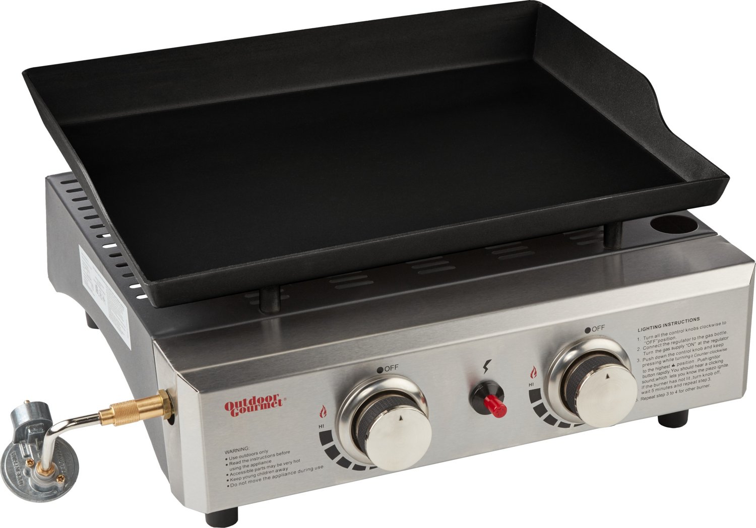 Outdoor Gourmet Triton Tabletop Propane Griddle - view number 3