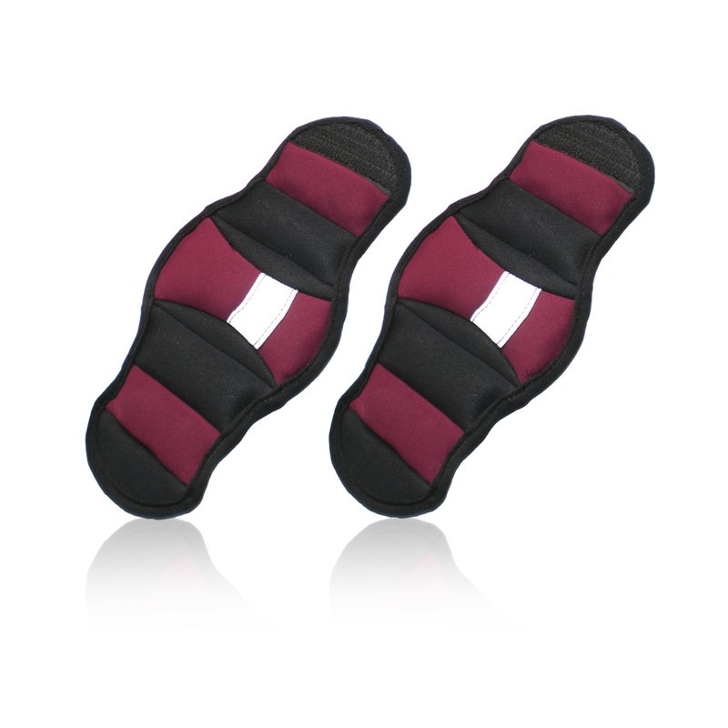 CAP Barbell Wrist Weights 2-Pack Red Dark/Black, 2 Lbs - Free Weights/Bulk at Academy Sports