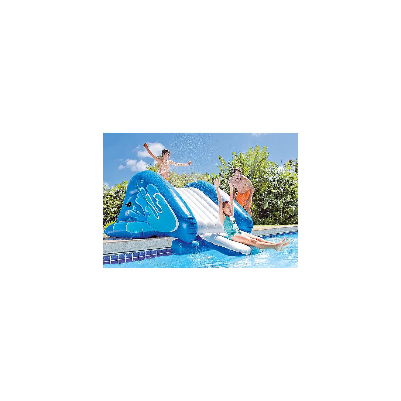 INTEX Kool Splash Inflatable Water Slide Play Center with Sprayer                                                                - view number 2