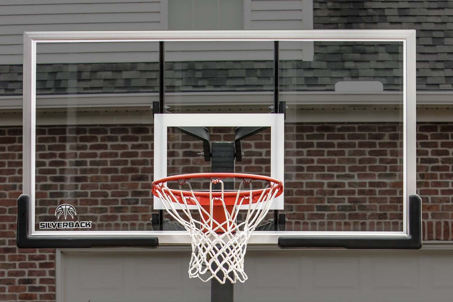 Silverback 54 in Inground Tempered-Glass Outdoor Basketball Hoop                                                                 - view number 5