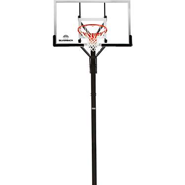 Silverback 54 in Inground Tempered-Glass Basketball Hoop                                                                        