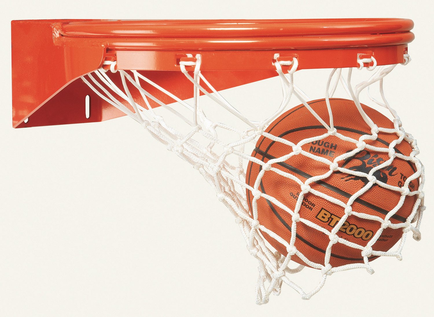 Basketball Net All-Weather Basketball Net Red+White+Blue Tri