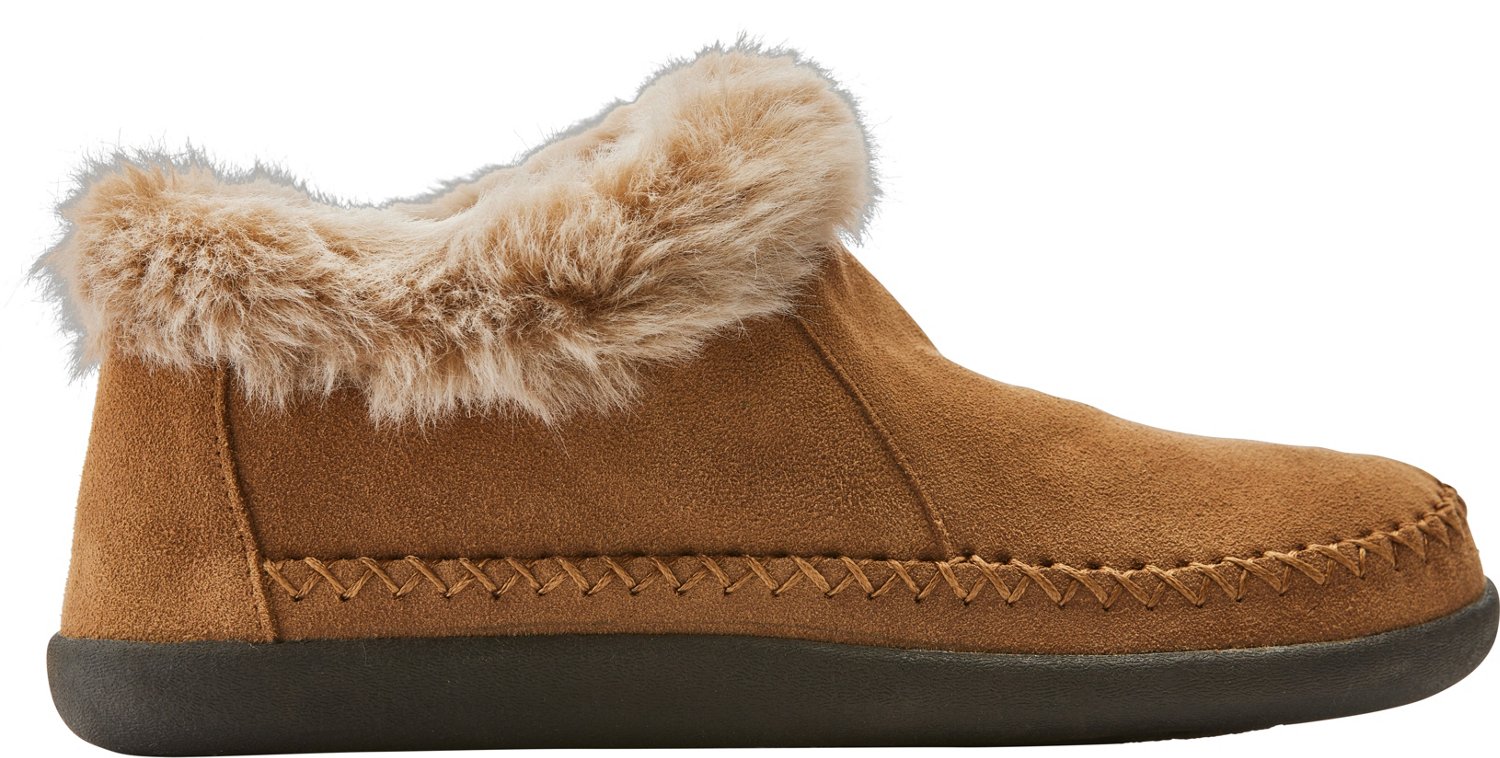 Magellan Women s Faux Fur Collar Bootie Slipper Academy