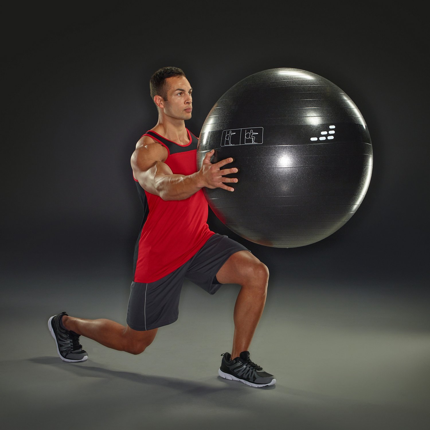 Weighted exercise online ball