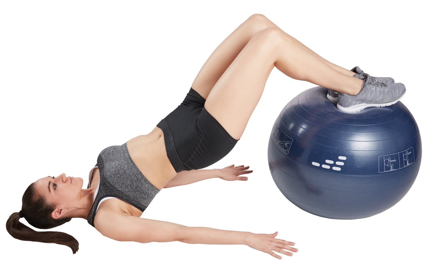 BCG 65 cm Weighted Stability Ball                                                                                                - view number 4