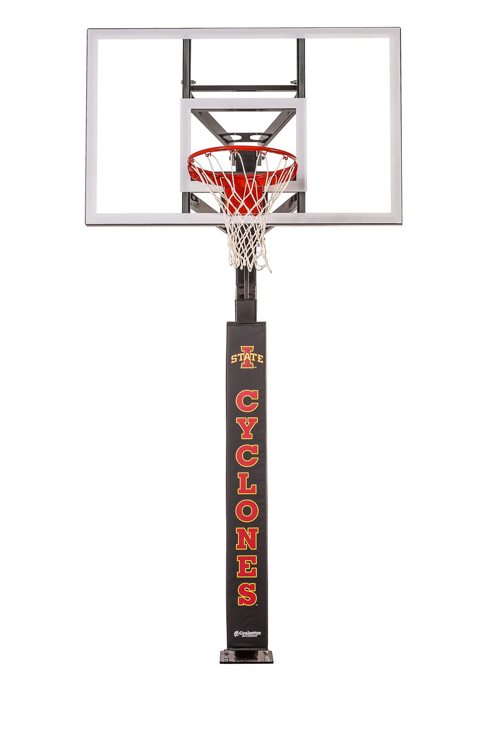 Goalsetter Iowa State University Basketball Hoop Pole Padding Academy