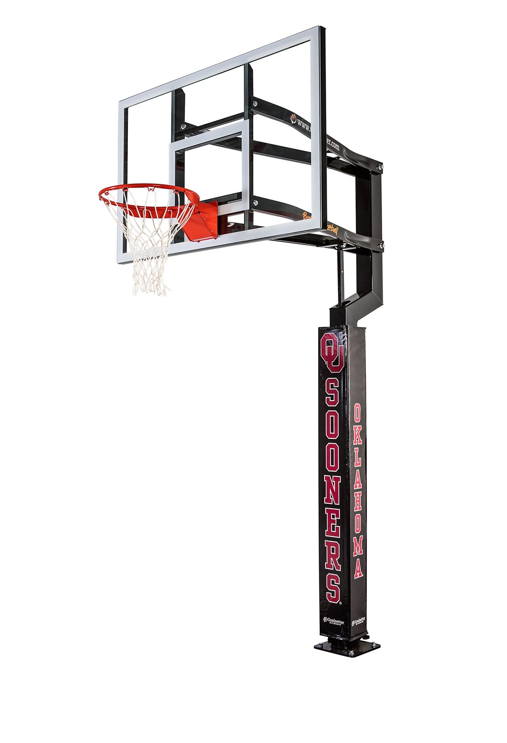 Goalsetter University of Oklahoma Basketball Hoop Pole Padding                                                                   - view number 2