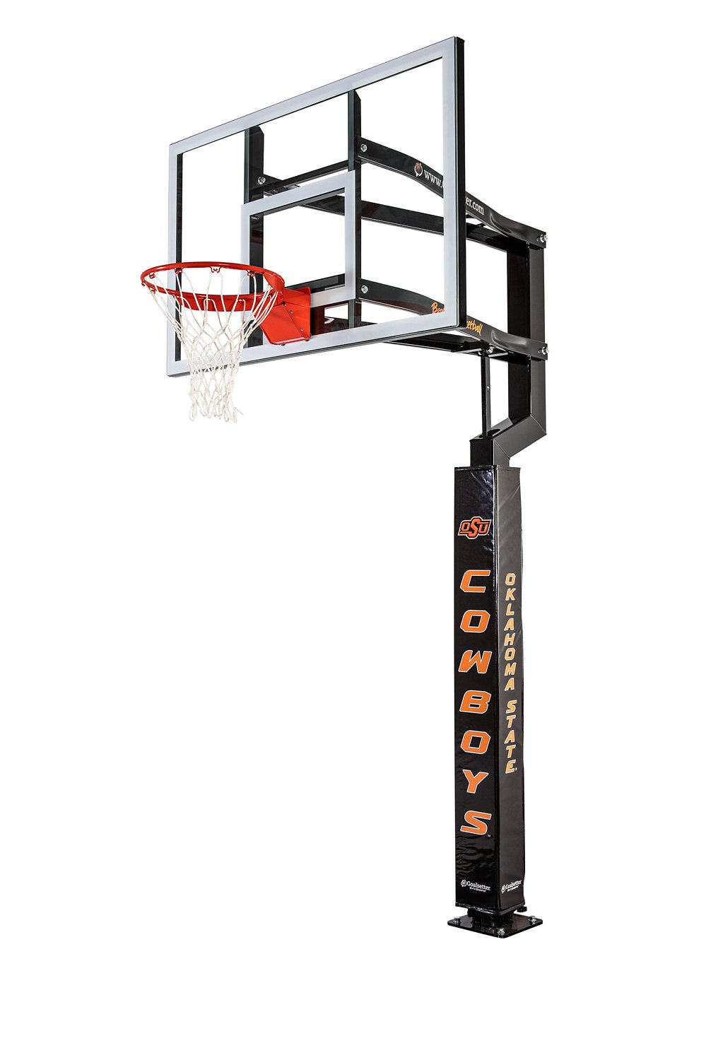 Goalsetter Oklahoma State University Basketball Hoop Pole Padding Academy
