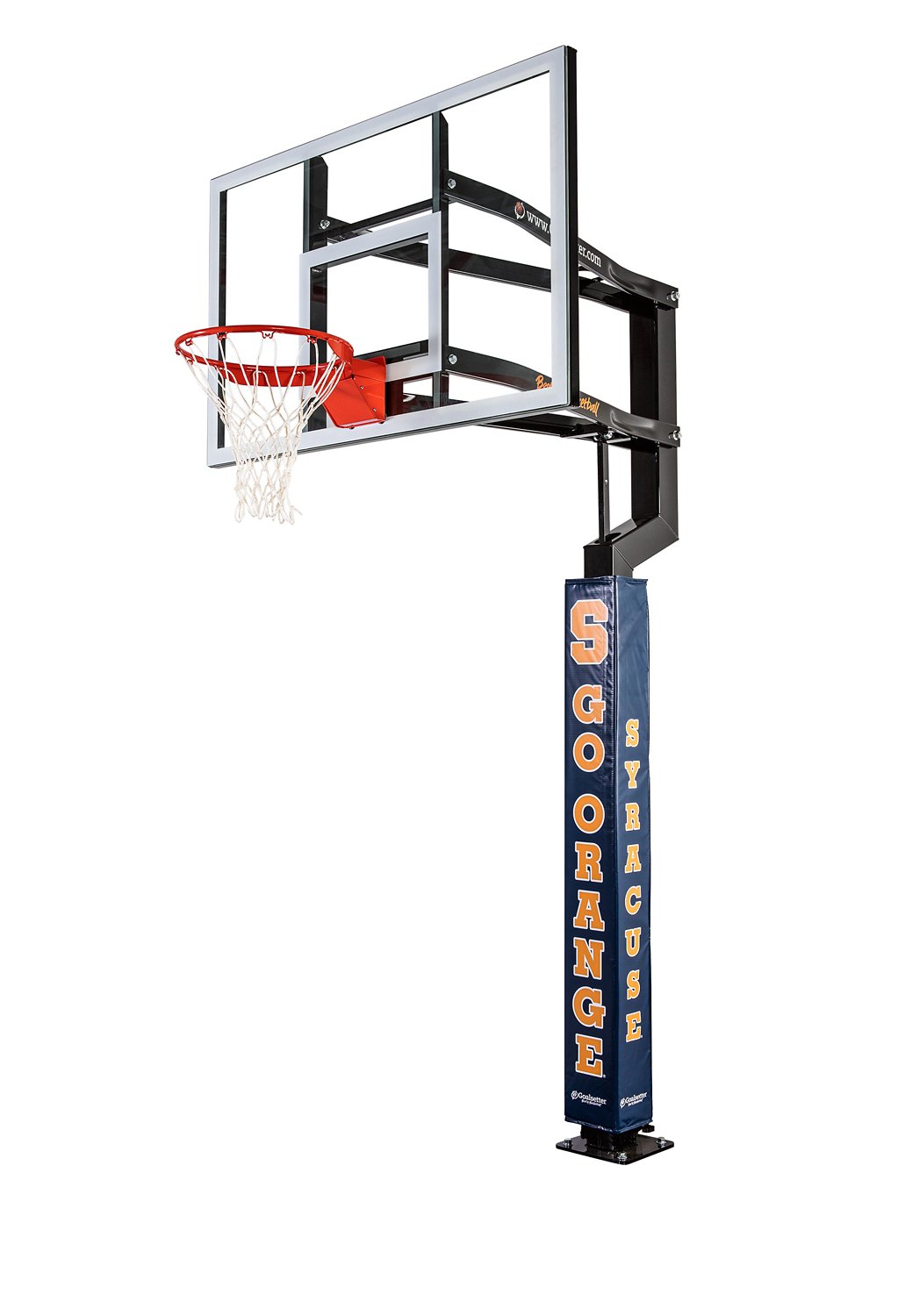 Goalsetter Syracuse University Wraparound Basketball Pole Pad Academy