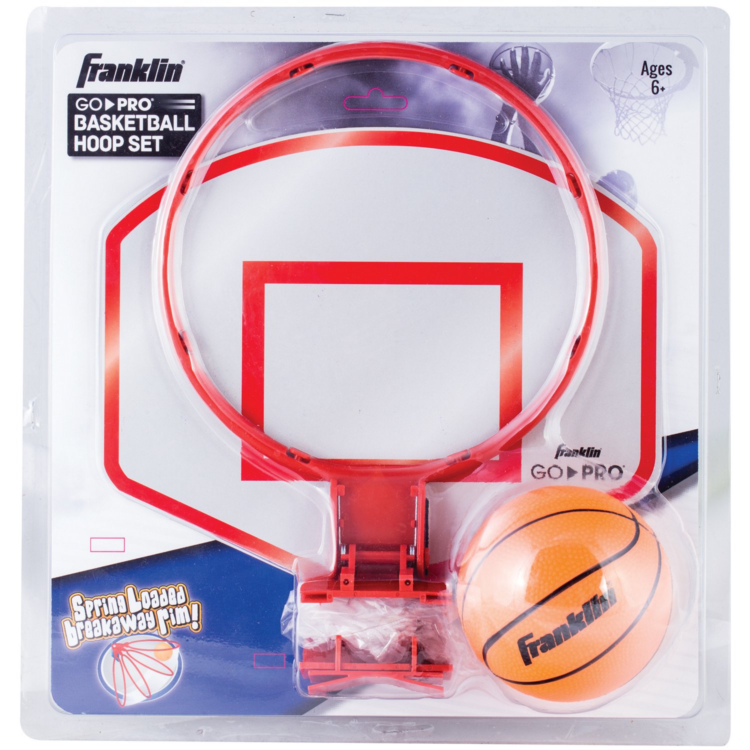 Franklin Sports NBA Houston Rockets Mini Over The Door Basketball Hoop -  Kids Indoor Mini Basketball Hoop
