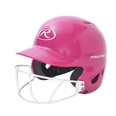 Rawlings Youth MLB Authentic Style T-Ball Batting Helmet with Faceguard                                                         
