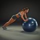 BCG 65 cm Weighted Stability Ball                                                                                                - view number 6