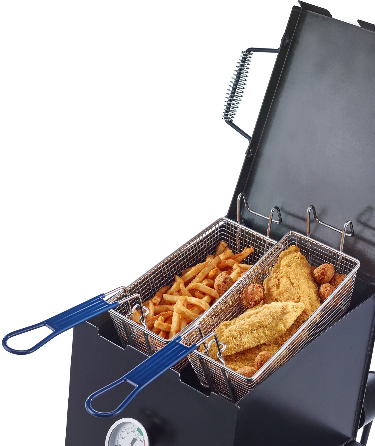 Outdoor Gourmet Double-Basket Jet Fryer