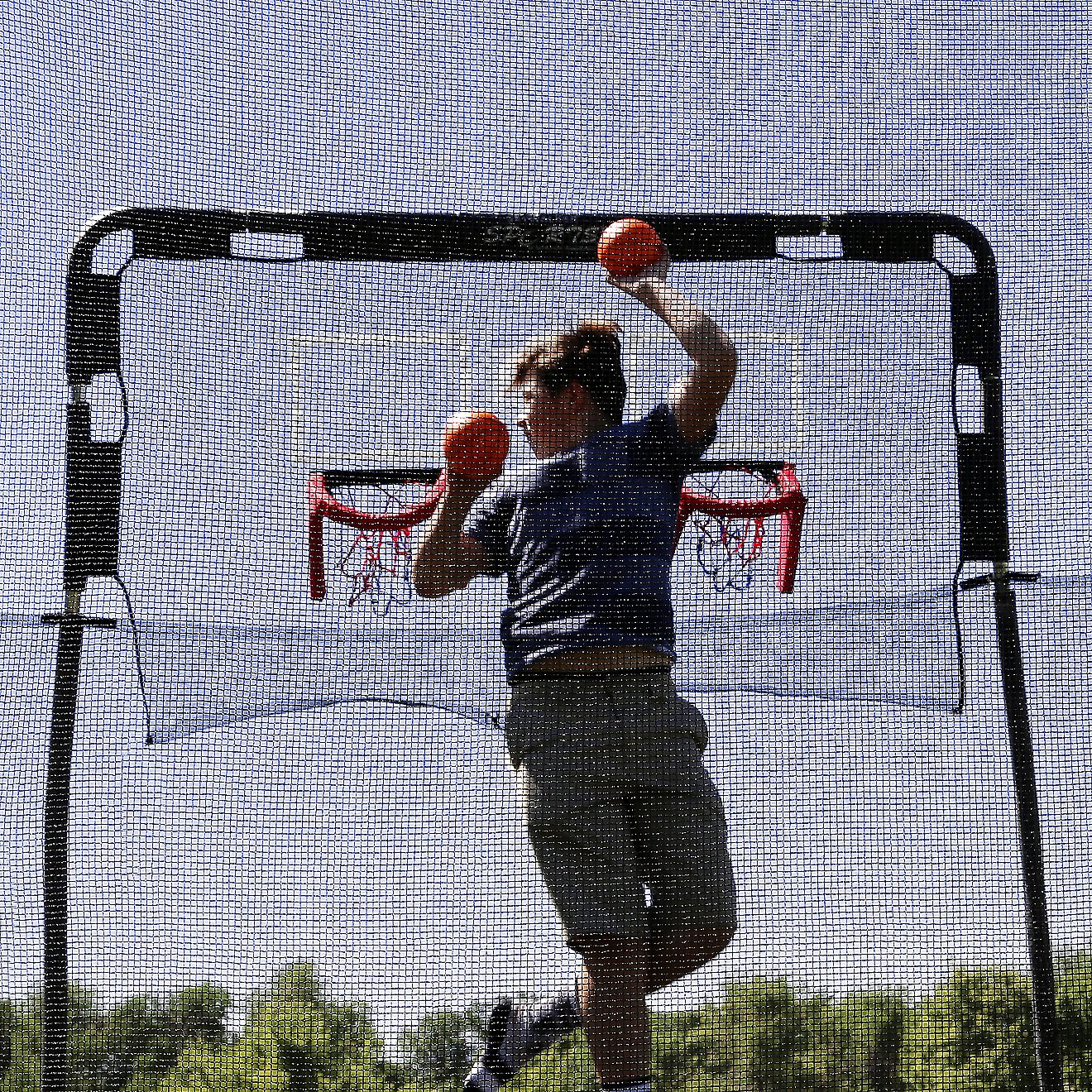 Skywalker Trampolines Double Basketball Hoop for 15' Trampolines                                                                 - view number 6