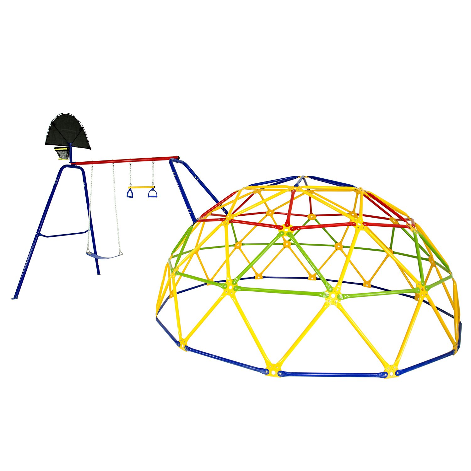 Skywalker Sports Geo Dome and Swing Set Combo Academy