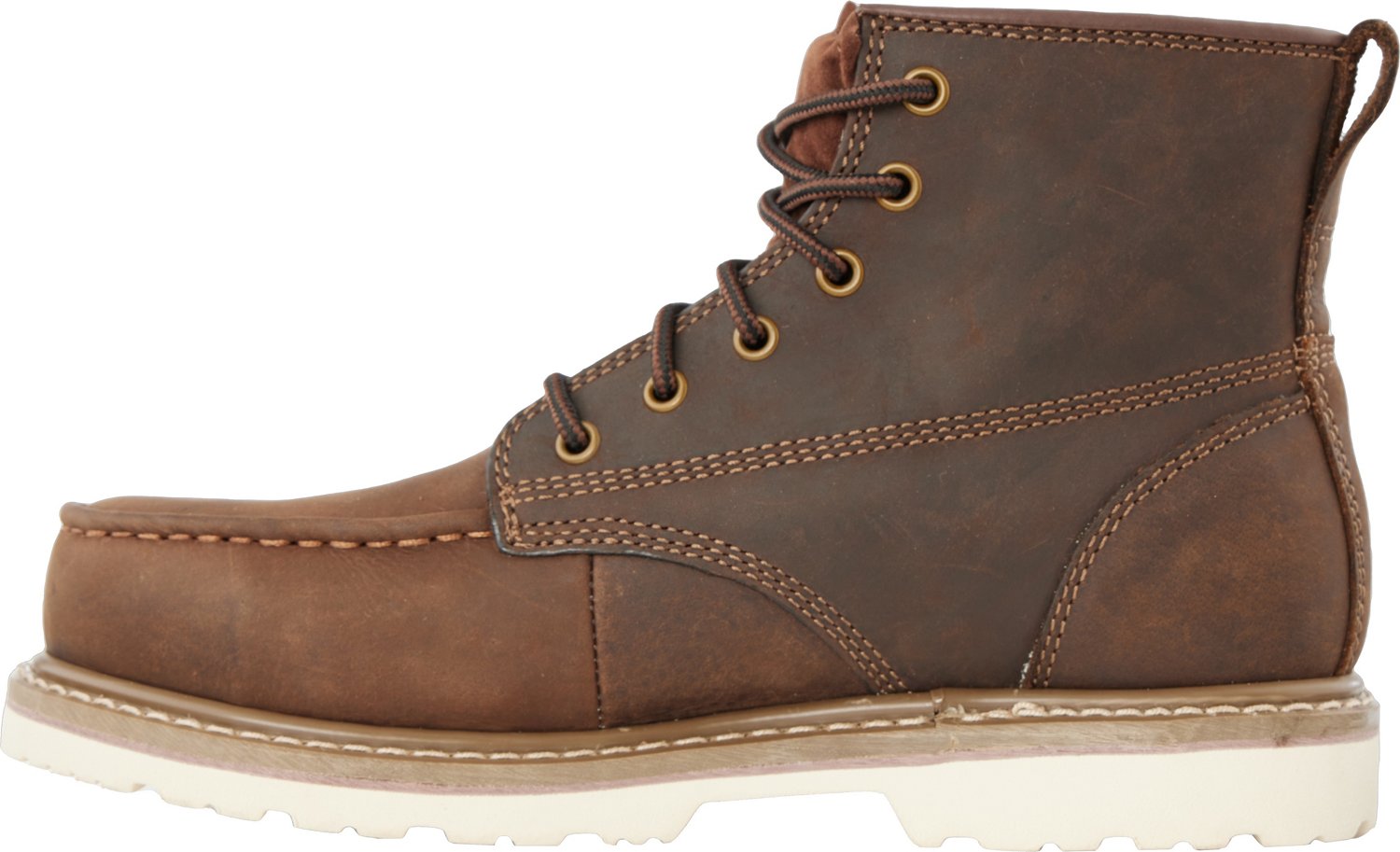 Brazos Men's Wyatt EH Composite Toe Lace Up Work Boots | Academy