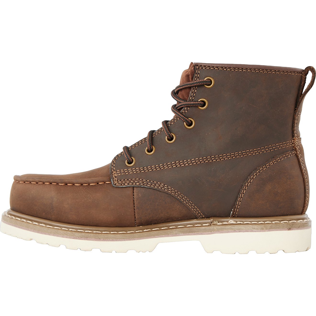Brazos Men's Wyatt EH Composite Toe Lace Up Work Boots                                                                           - view number 2