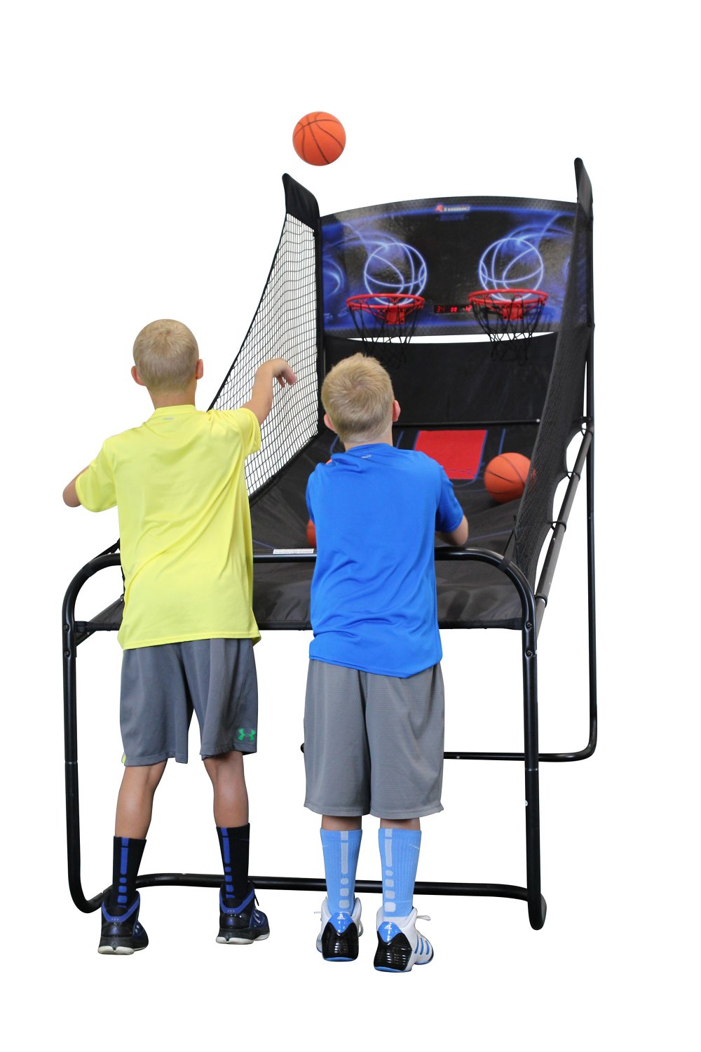 Atomic Jumpball Shootout Electronic Basketball Game Academy