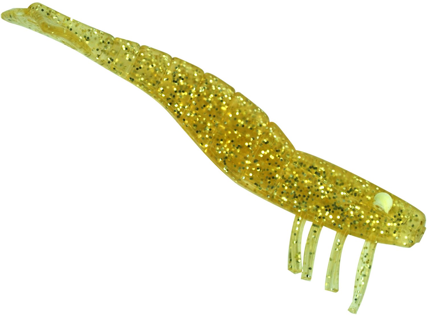 Set Of 10 Realistic Shrimp Fishing Lures - Soft Silicone Baits For Saltwater & Freshwater