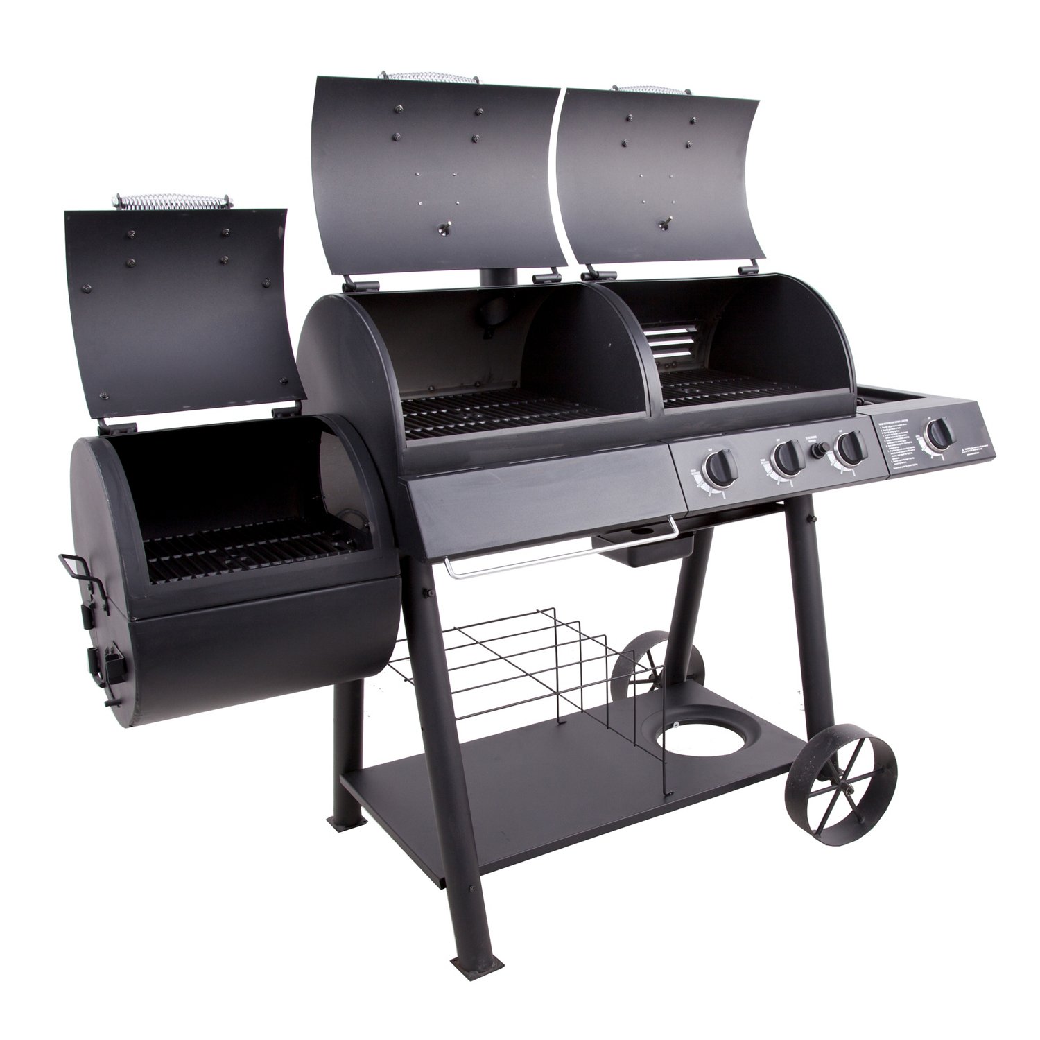 Oklahoma Joe's Longhorn Combo Grill and Smoker Academy