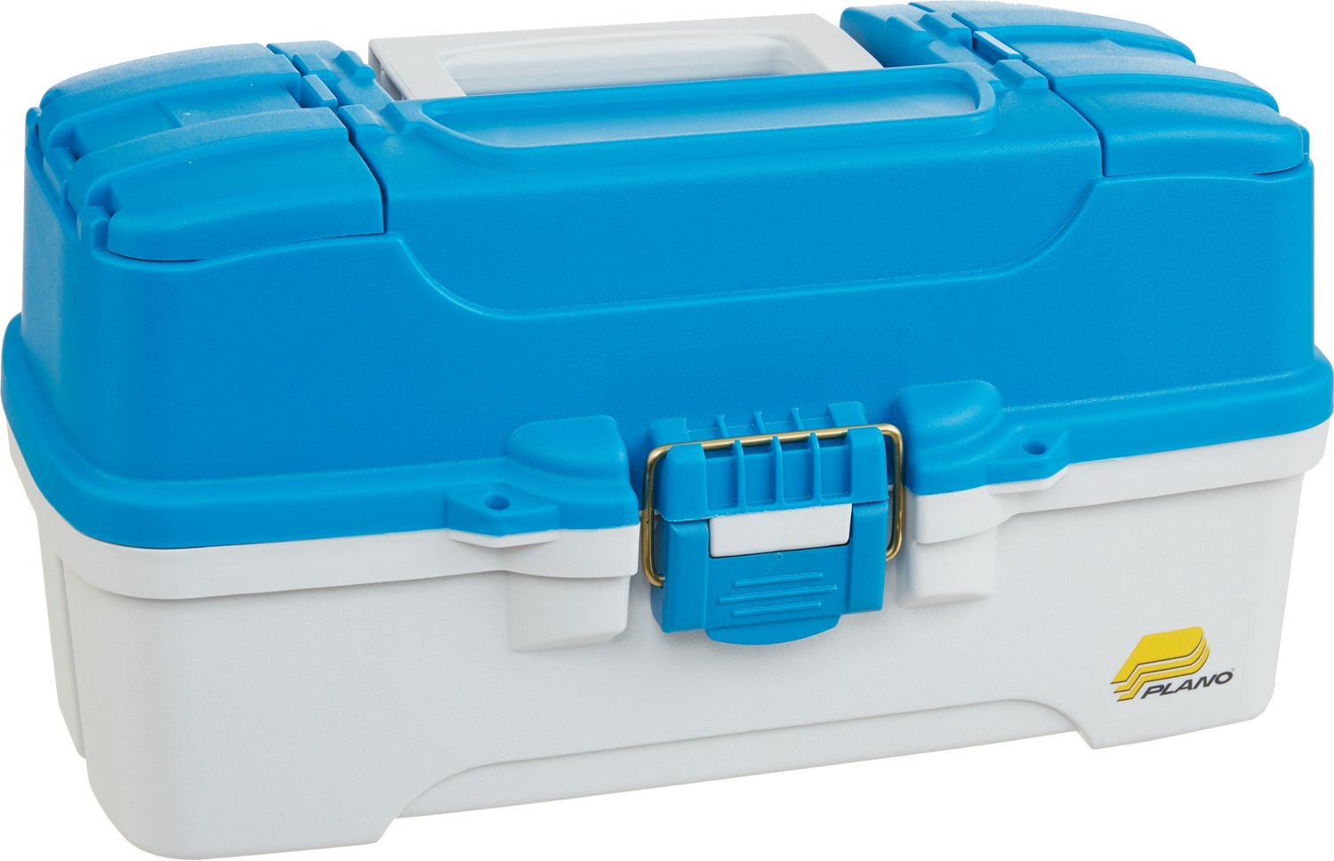 Fishing Single Tray Tackle Box- 55 Piece Tackle Gear Kit Includes