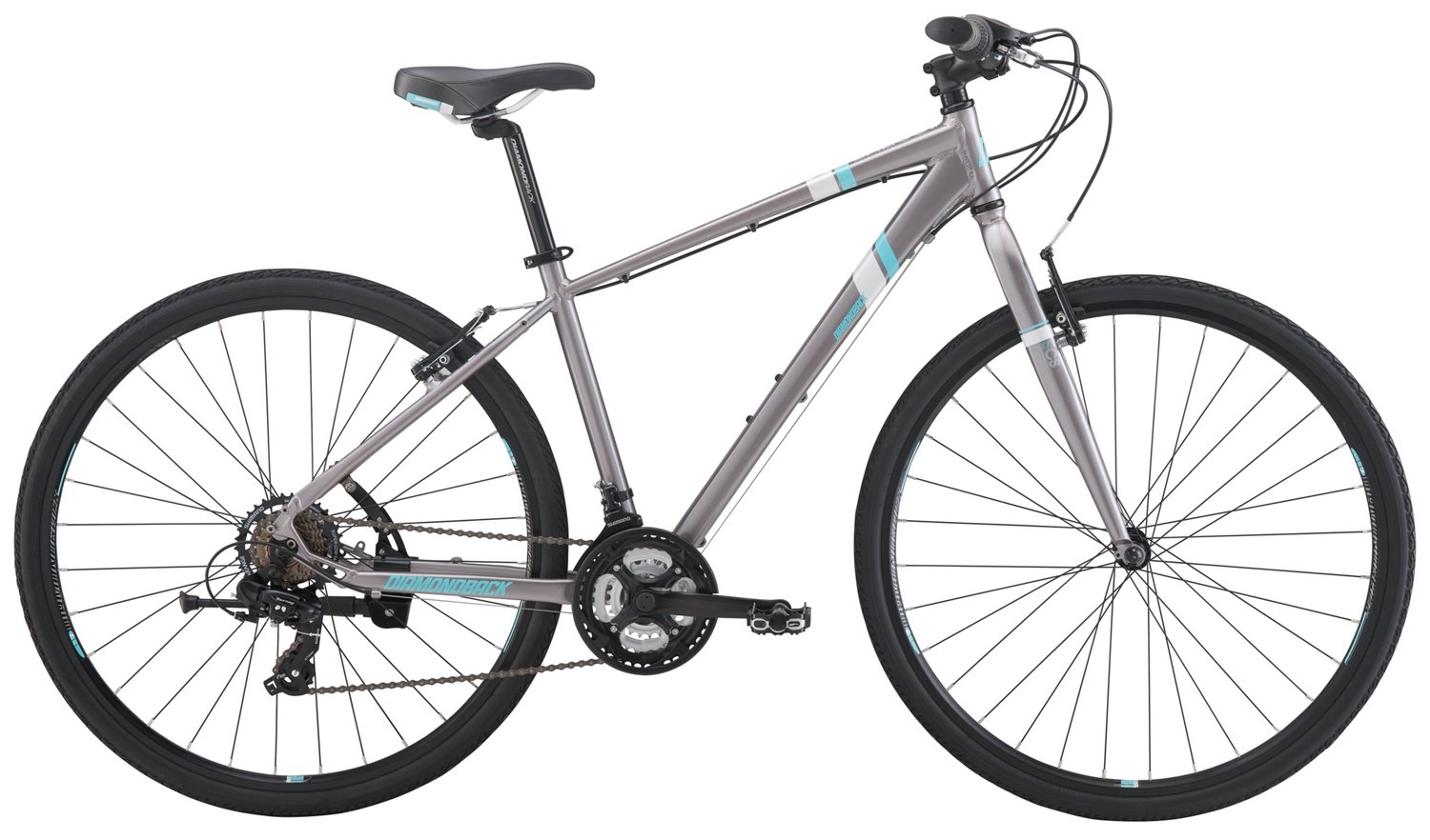Diamondback Women's Calico ST 29" 21Speed Dual Sport Hybrid Bike Academy