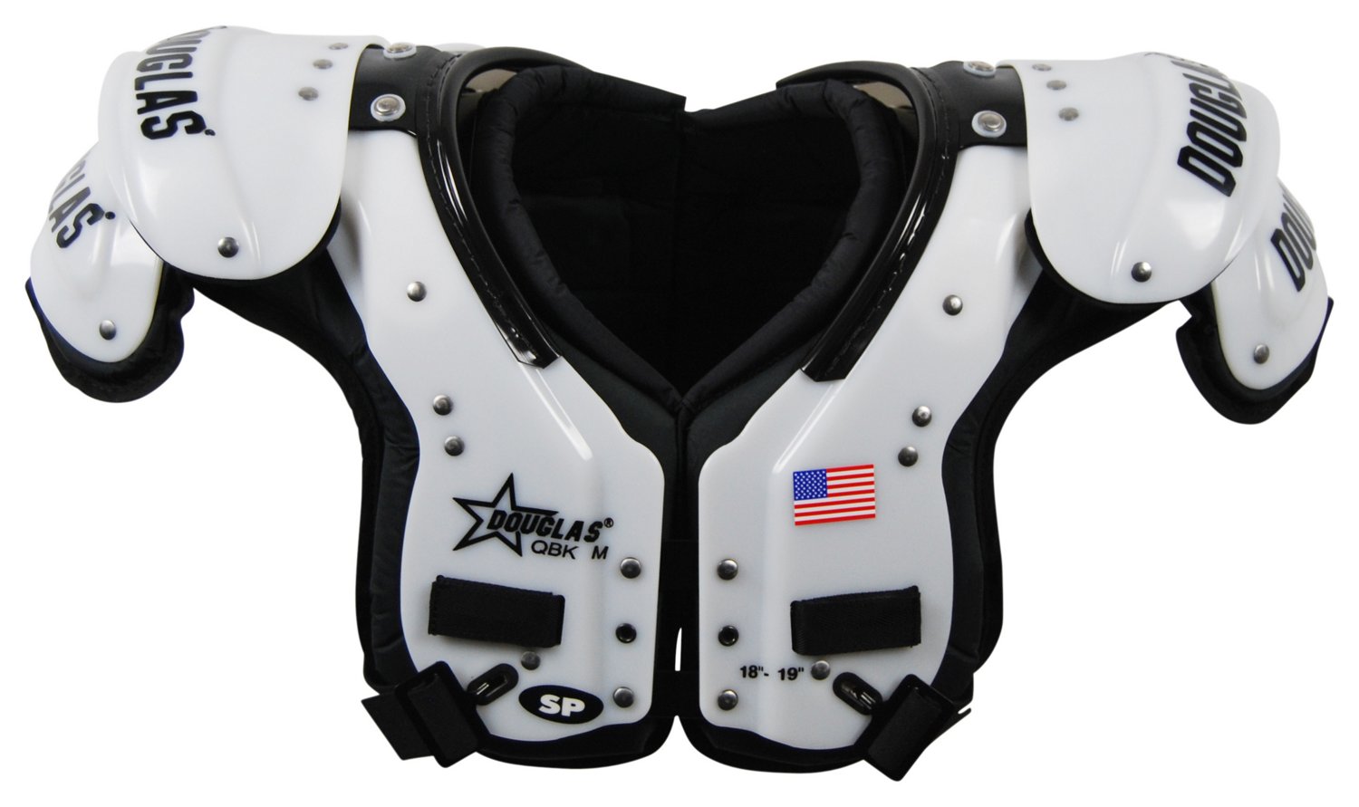 Douglas Adults' Standard Pro QBK Shoulder Pad Academy