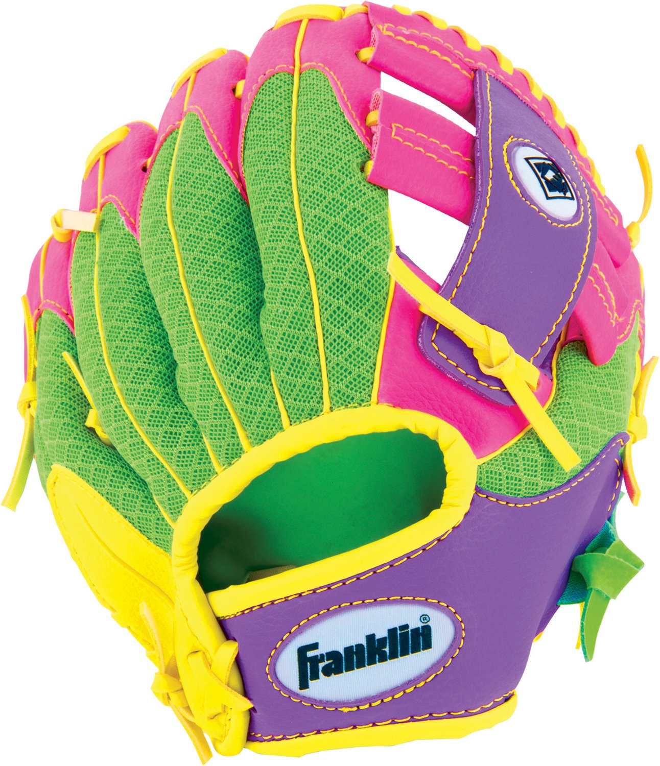 Franklin Youth Meshtek 9.5" T-ball Glove with Ball - view number 3