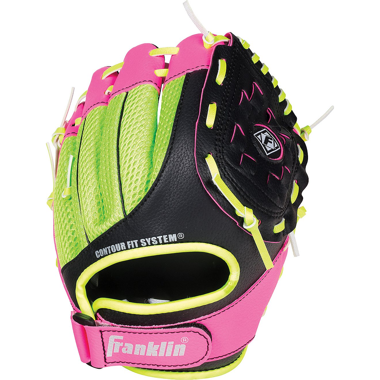Franklin Youth Neo-Grip® Series 9.5" T-ball Glove with Ball                                                                     - view number 3