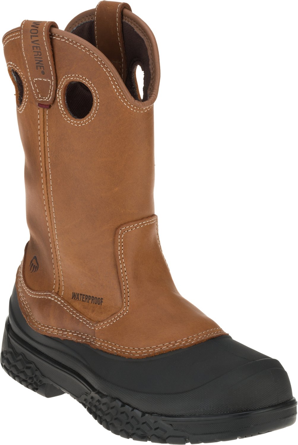 Wolverine Men's Rival Swamp Monster EH Steel Toe Wellington Work Boots                                                           - view number 2