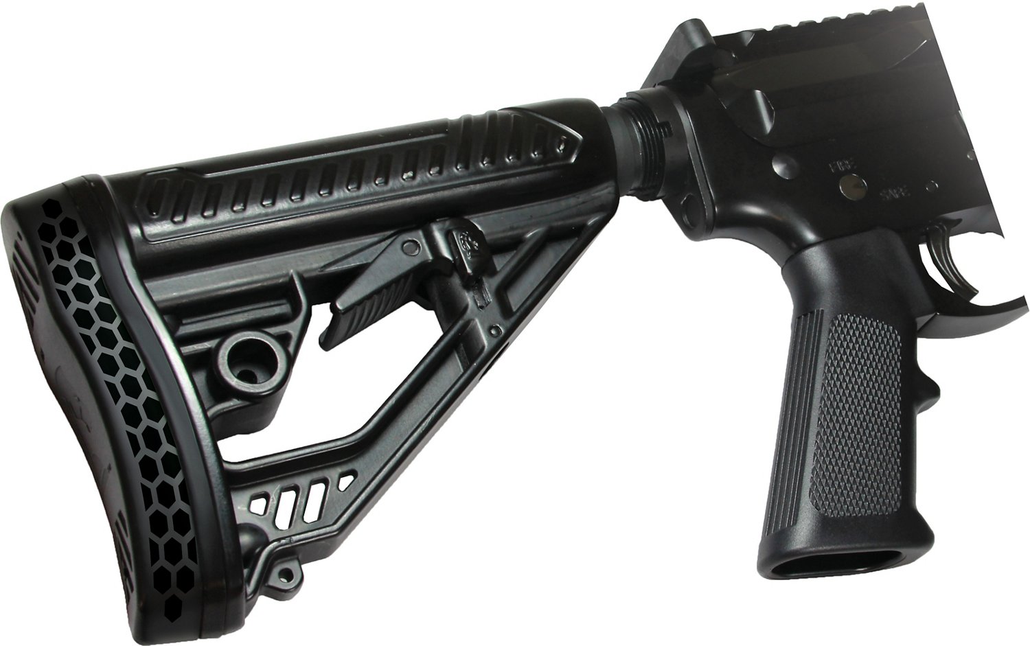 ADAPTIVE TACTICAL AT06401 Shotgun Bandolier 45rd Black Nylon Reinforced Non-Slip  Elastic Loops Fully Adj. Fit – GunStuff