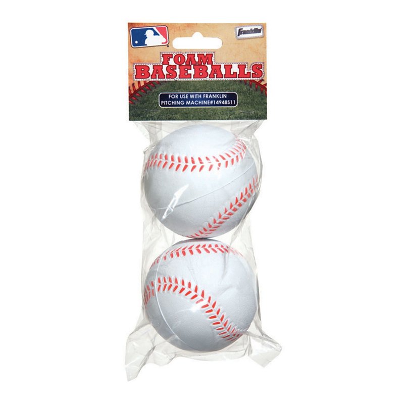 Franklin Replacement Pitching Machine Balls 2-Pack White - Baseball/Softball Accessories at Academy Sports