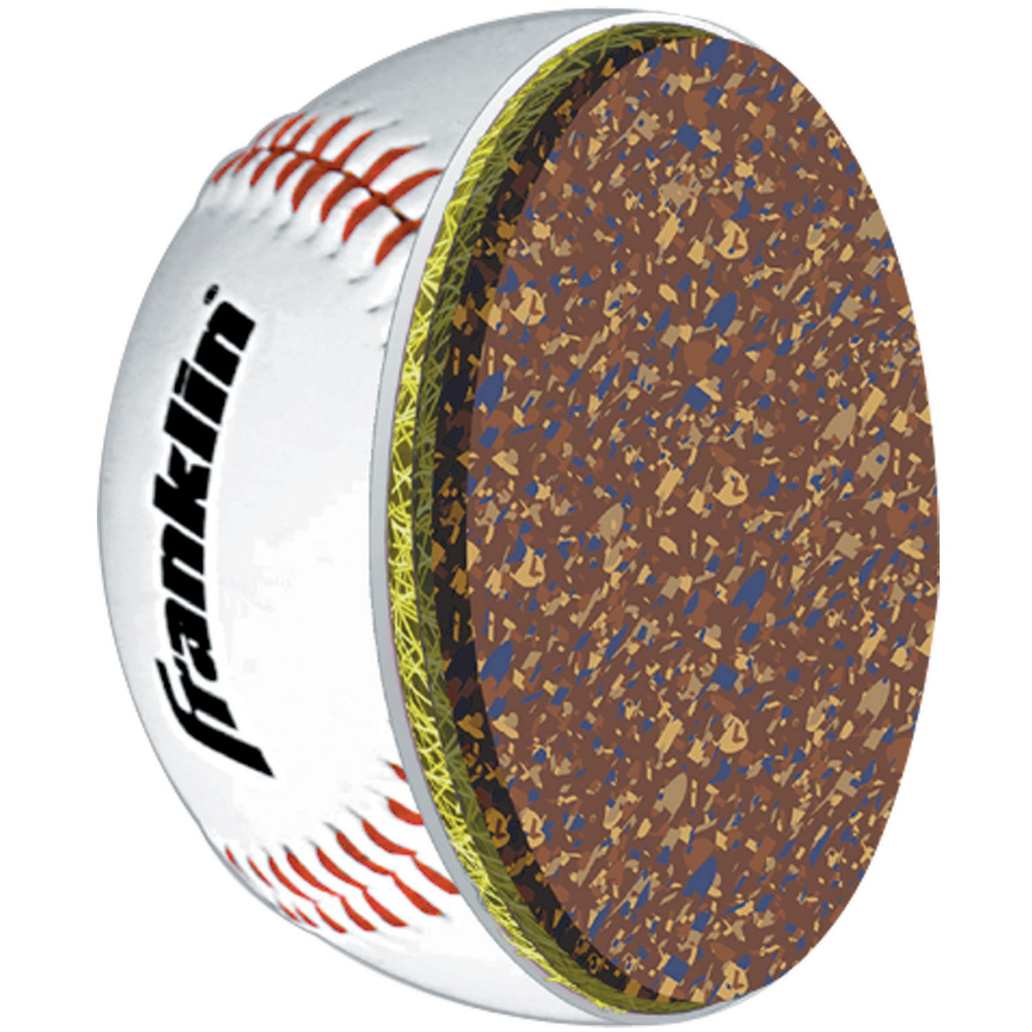 Franklin Practice Baseballs 6Pack Free Shipping at Academy