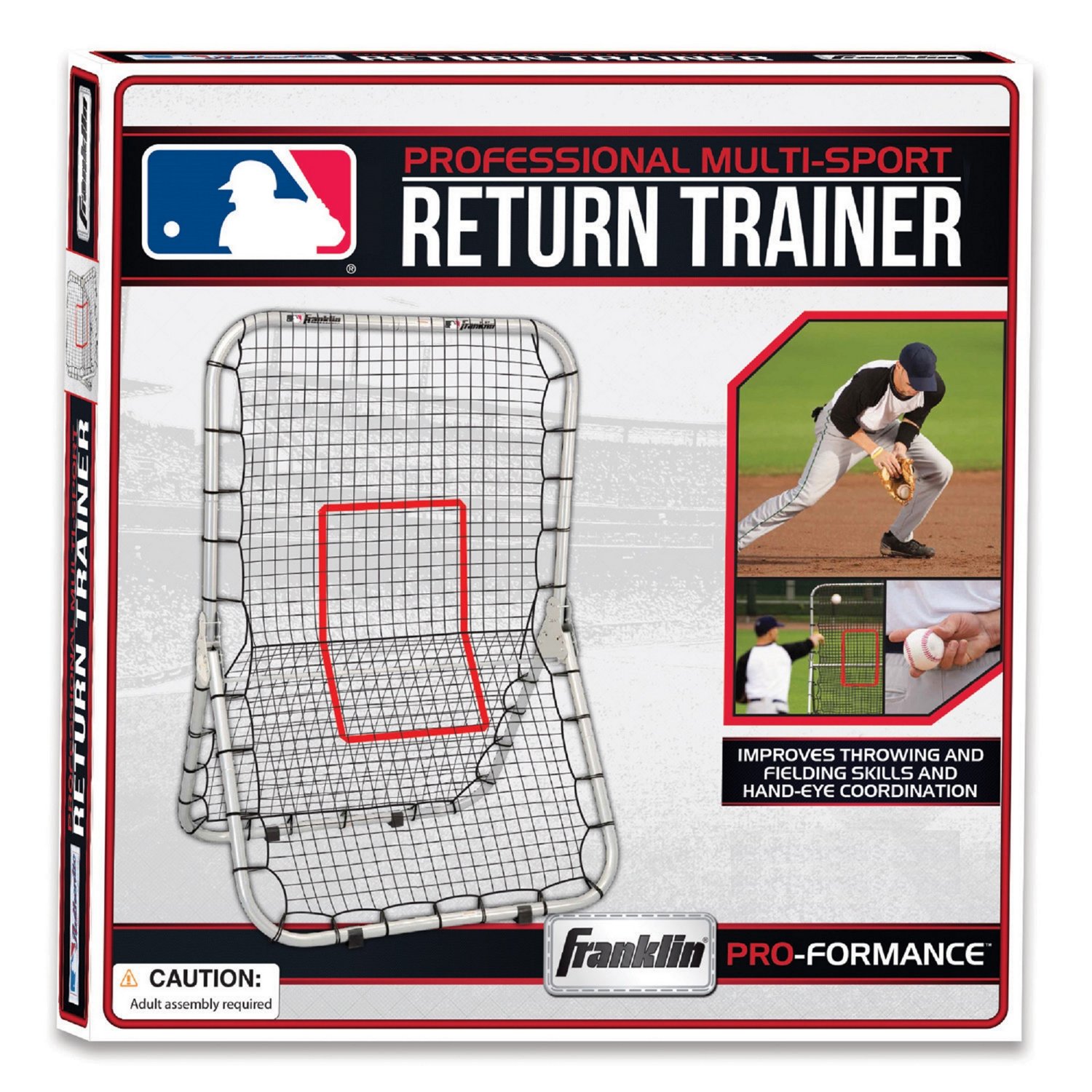 Franklin MLB Junior Deluxe 68" Multisport Return Trainer - view number 2